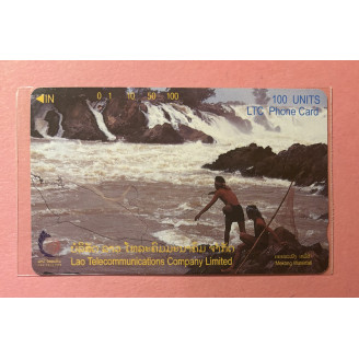 LAOS télécarte 100 units...