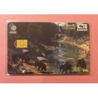 LAOS télécarte 200 units...