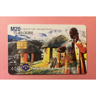 LESOTHO télécarte M20 Tele...