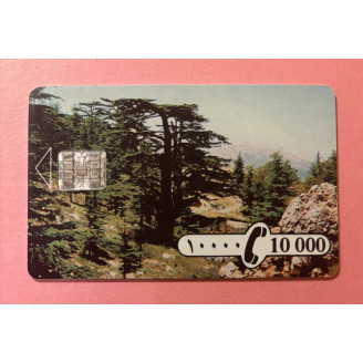 LIBAN télécarte 10 000...