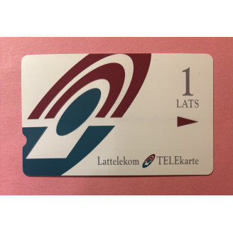 LETTONIE télécarte  D1...