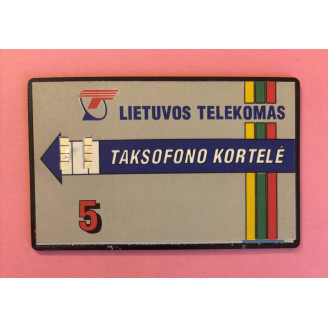 LITUANIE télécarte D2 LT...