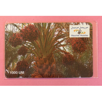 MAURITANIE télécarte 1000...