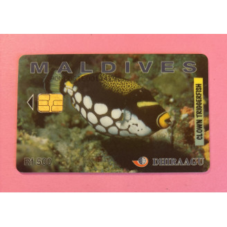 MALDIVES télécarte Rf.500...