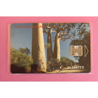 MADAGASCAR télécarte 25...