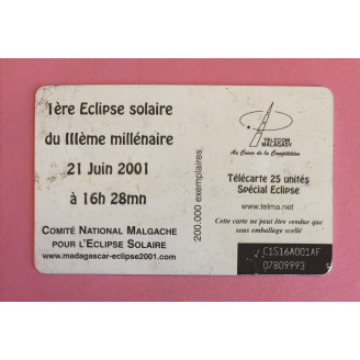 MADAGASCAR télécarte 25...