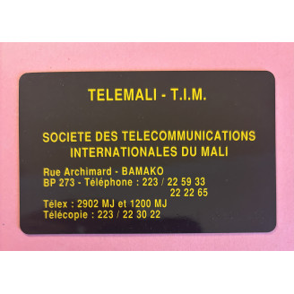 MALI télécarte 60 unités...