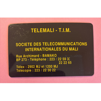 MALI télécarte 60 unités...