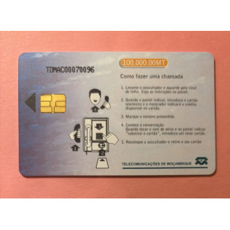 MOZAMBIQUE télécarte...