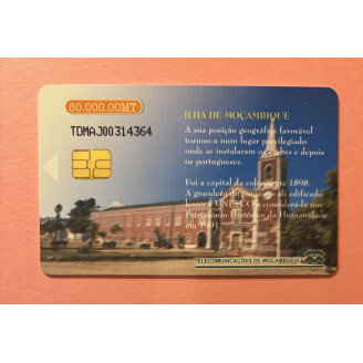 MOZAMBIQUE télécarte 50.000...