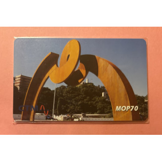 MACAO télécarte MOP 70 CTM...