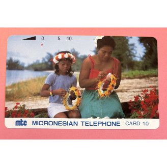 MICRONÉSIE télécarte 10...