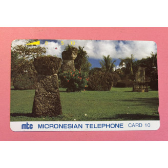 MICRONÉSIE télécarte 10...