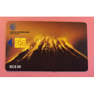 MONTSERRAT télécarte EC$20...