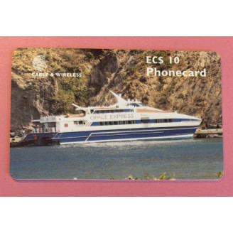 MONTSERRAT télécarte EC$10...