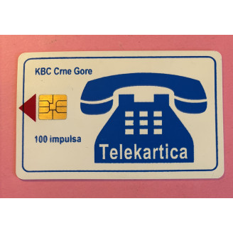 MONTENEGRO télécarte 100...