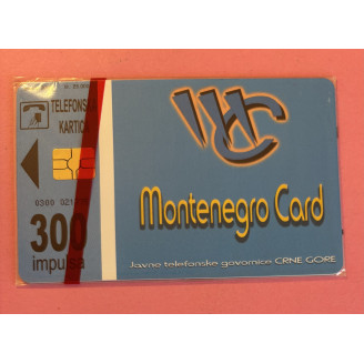 MONTENEGRO télécarte NSB...