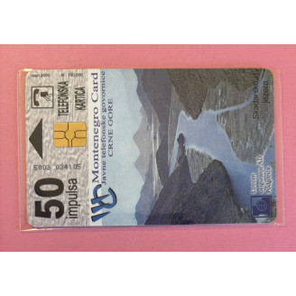 MONTENEGRO télécarte 50...
