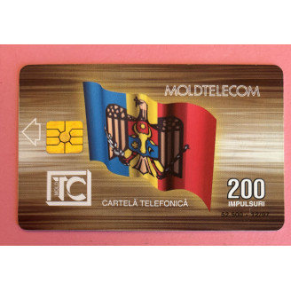MOLDAVIE télécarte 200...