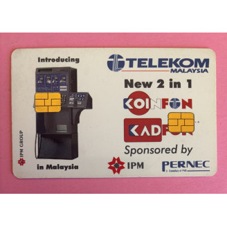 MALAISIE télécarte RM 5...