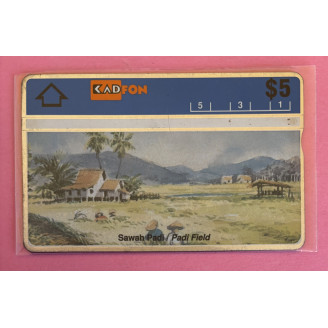 MALAISIE télécarte 5$...
