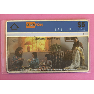 MALAISIE télécarte 5$...