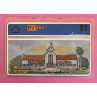 MALAISIE télécarte 5$...