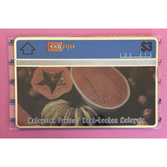 MALAISIE télécarte 3$...