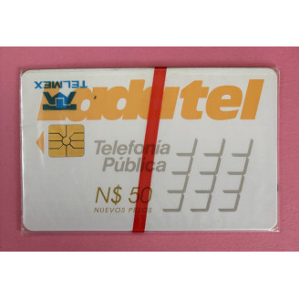 MEXIQUE télécarte NSB N$50...