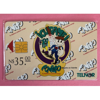 MEXIQUE télécarte N$35.00...