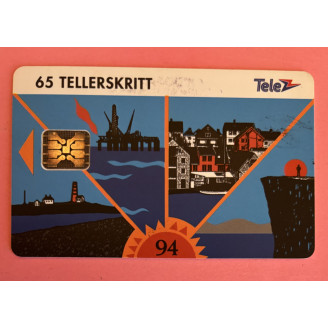 NORVÈGE télécarte 65...