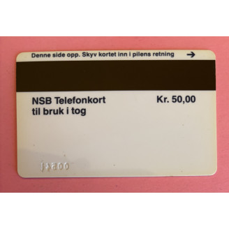 NORVÈGE télécarte Kr 50,00...