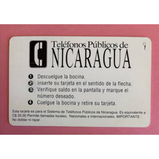 NICARAGUA télécarte C$...