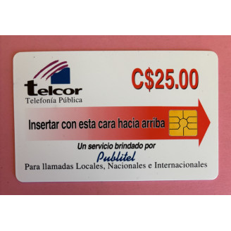 NICARAGUA télécarte C$...