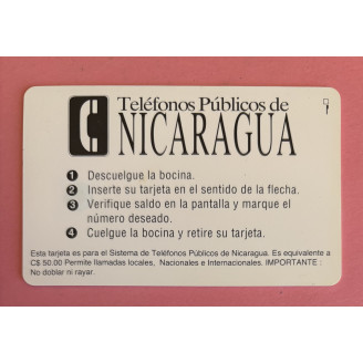 NICARAGUA télécarte C$...