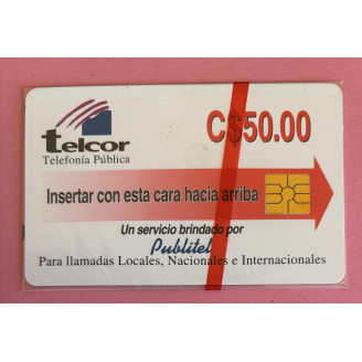 NICARAGUA télécarte NSB C$...