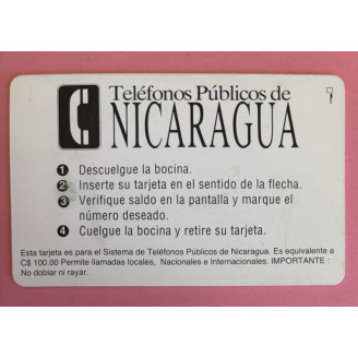 NICARAGUA télécarte C$...