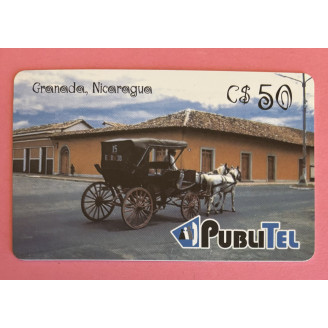 NICARAGUA télécarte C$ 50...