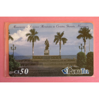 NICARAGUA télécarte C$ 50...