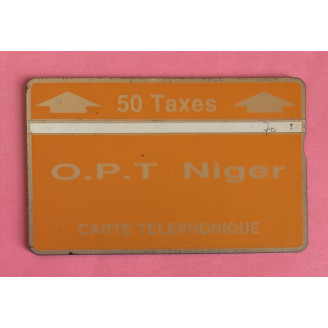 NIGER télécarte 50 taxes...