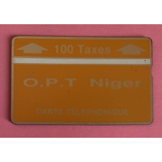 NIGER télécarte 100 taxes...
