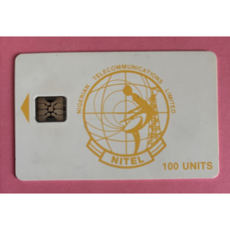 NIGERIA télécarte 100 units...