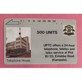 OUGANDA télécarte 500 Units...