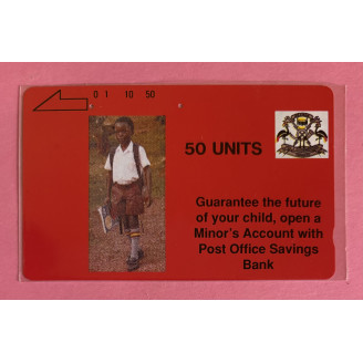 OUGANDA télécarte 50 Units