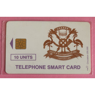 OUGANDA télécarte 10 Units...