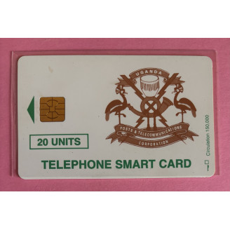 OUGANDA télécarte 20 Units...