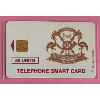 OUGANDA télécarte 50 Units...