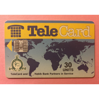 PAKISTAN télécarte 30 Units...