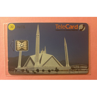 PAKISTAN télécarte 30 Units...