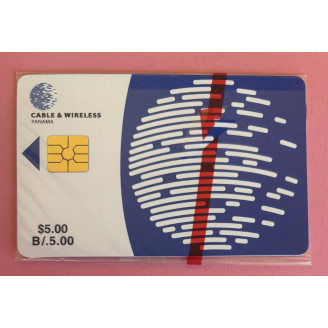 PANAMA télécarte NSB  $5.00